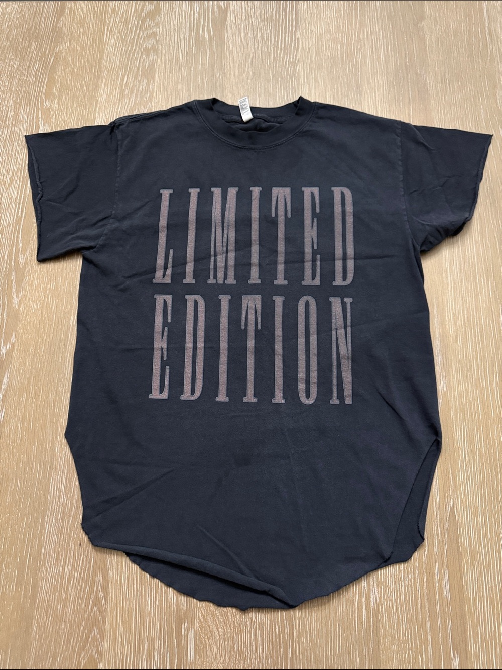 Pebby Forevee Limited Edition Black Graphic Tee
